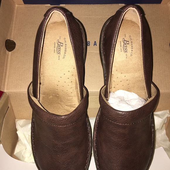 BRAND NEW W/BOX G.H. Bass Clogs Sheena size 8M - Picture 3 of 8